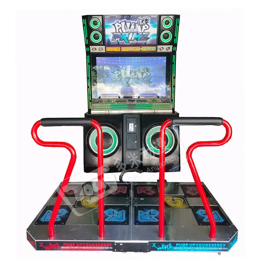 PUMP-IT-UP-PRIME-PIU-2015-Retro-Amusement-Coin-Operated-Dancing-musice-Game-Machine-Tomy-Arcade