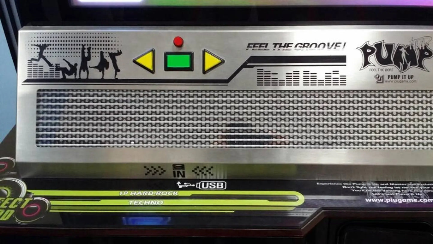 PUMP-IT-UP-PRIME-PIU-2015-Retro-Amusement-Coin-Operated-Dancing-musice-Game-Machine-Tomy-Arcade
