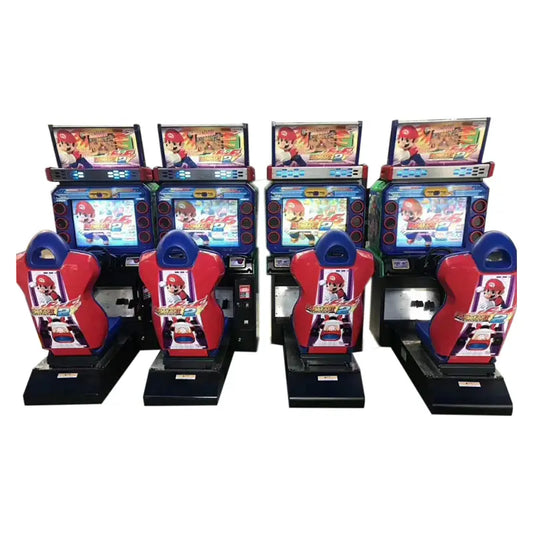 Mario-Kart-Driving-car-game-machine-Mario-kart-Gp2-classic-Racine-games-Best-Price-Tomy-Arcade