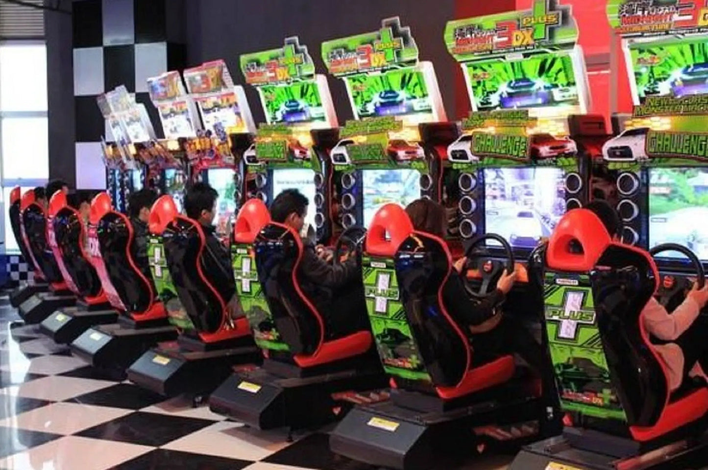 Racing-Car-Maximum-Tune-3DX+-Namco-Retro-game-machine-Tomy-Arcade