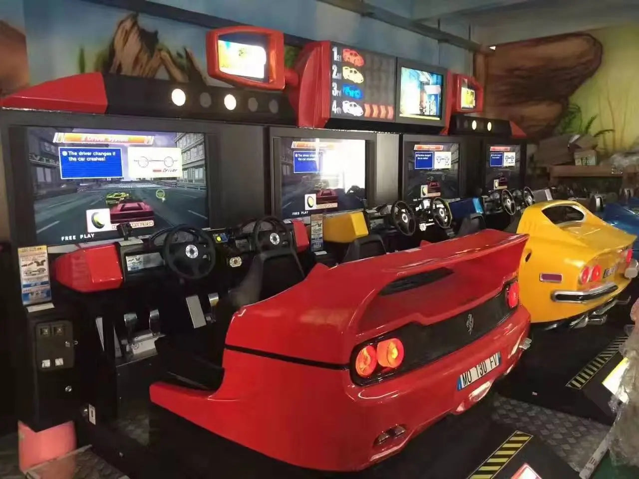 Drive Racing Gaming Machine Driving Arcade Racing Game Equipment Supply from TOMY Arcade in China ...
