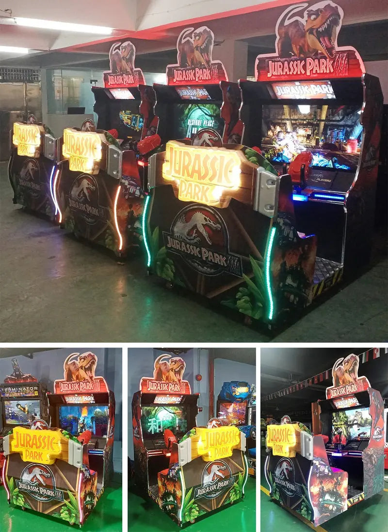 MINI-Jurassic-Park-Without-Dynamic-platform-Wholesales-RAW-Arcade-Coin-Operated-shooting-Game-machine-Tomy-Arcade