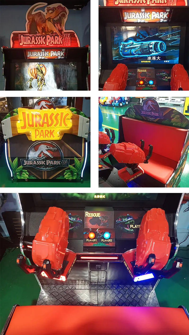 MINI-Jurassic-Park-Without-Dynamic-platform-Wholesales-RAW-Arcade-Coin-Operated-shooting-Game-machine-Tomy-Arcade