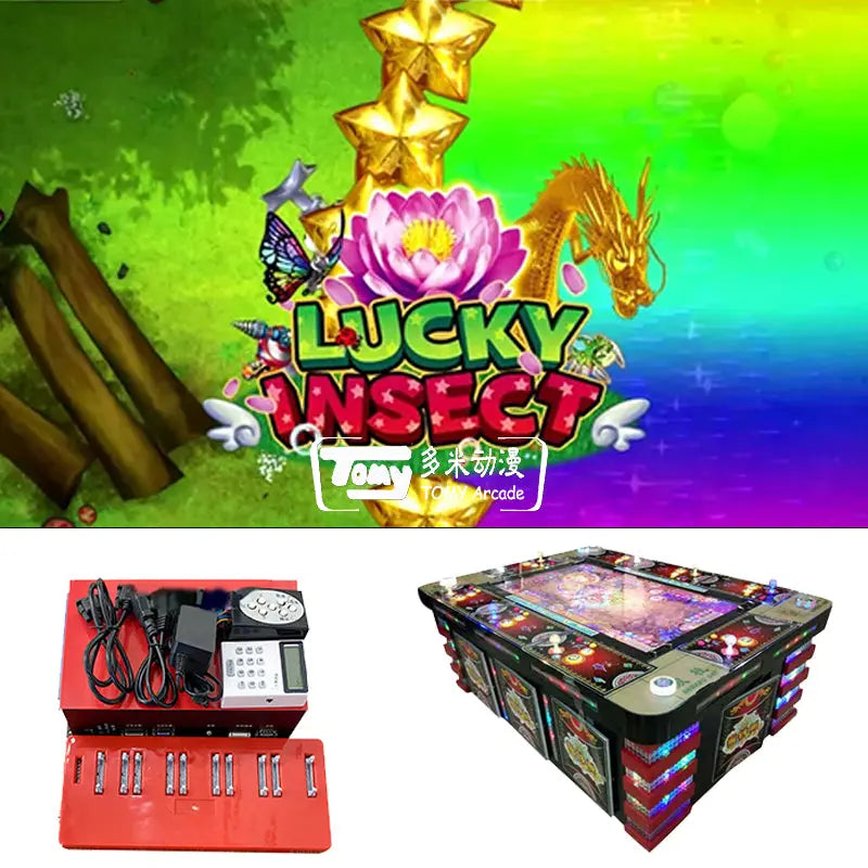 Luckey-Insect-Kit-Vgame-Entertainment-Fishing-Casino-Shooting-Fish-Game-Machine-fish-game-softwar-Tomy-Arcade