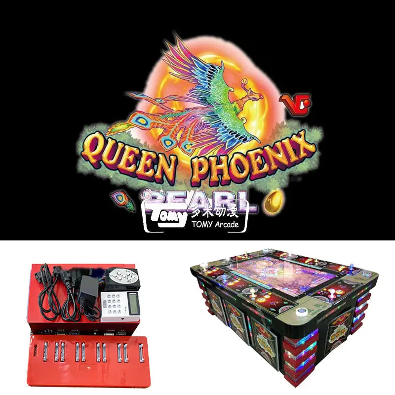 Queen-phoenix-pearl-Kit-Vgame-Arcade-Skilled-Fish-Catching-Game-Machine-Gambling-Fishing-Hunter-Shooting-Fish-Games-Software-For-Sale-Tomy-Arcade