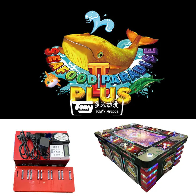 Seafood-paradise-2-plus-Kit-Vgame-Shooting-Fish-Game-Machine-Casino-Bonus-Video-Fishing-Game-Table-Gambling-software-Tomy-Arcade