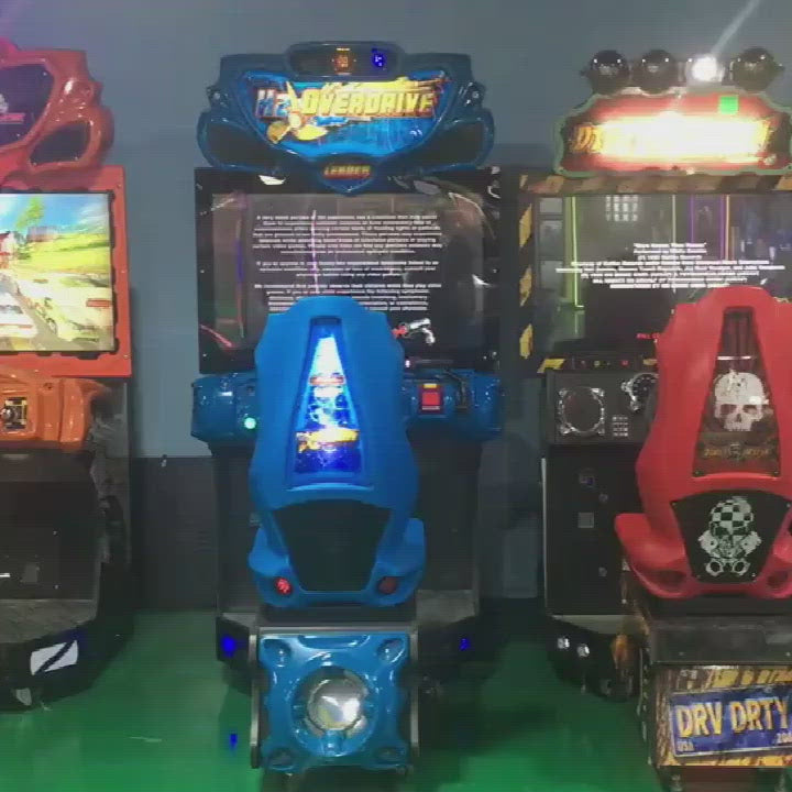 トランプ GEMINI GAME OVER H2 Over Drive game machine video racing Arcade simulator
