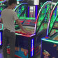 Crazy Clown Throwing Ball Game machine FEC Hot sales Indoor Coin Operated Lottery redemption games