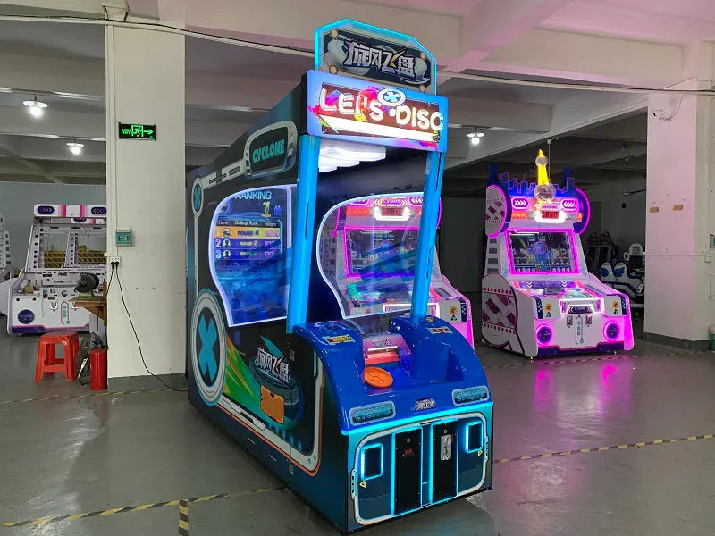 Lets-Disc-Lottey-redemption-game-machine-Amusement-center-equipment-sport-man-tong-tickets-redemption-games-Tomy-Arcade